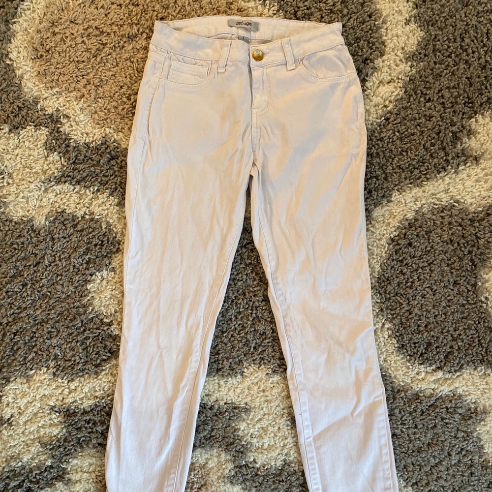 Refuge White Jeans